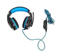 Vvikizy Cuffie da Gioco Cablate con Cancellazione del Rumore Cuffie Sopra L'orecchio Comode Antirumore Morbide per PC Computer Portatile Driver da 50 Mm
