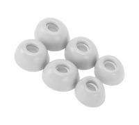 Vvikizy Cuscinetti Auricolari di Ricambio in Memory Foam per Cuffie Bluetooth Wireless iOS PRO 3, vestibilità Morbida e fideiussione, Cancellazione del Rumore, Recupero Lento S/M/L, con (Grigio