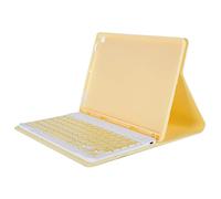Vvikizy Custodia con Tastiera Intelligente Tablet IOS Verde ABS Manuale Utente Supporto per Tablet Air3/Pro 10.5/10.2 (2019/2020) (Giallo)