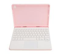 Vvikizy Custodia con Tastiera per Tablet in Pelle con Trackpad, Tastiera Bluetooth per Tab S6 Lite 10,4 Pollici 2024 SM P620 P625, 2022 SM P613 P619, 2020 P610 P615 (Rosa)