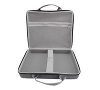 Vvikizy Custodia Rigida per Mini Kit Piatto, Manico Ergonomico in Nylon, a Prova di Graffi, Doppio Chiuso, per Mini Montaggio, Adattatore per Cavo di Alimentazione, Cavo Ethernet