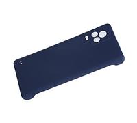 Vvikizy Custodia Rigida per PC Delicata Sulla Pelle per IQOO 7, Design Satinato Compatto, Previene Danni da Cadute, Viola Scuro, 1 unità