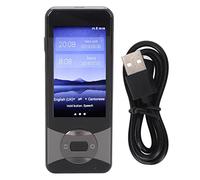 Vvikizy Dispositivo Traduttore Linguistico con 127 Lingue (Grigio | Connettività WiFi e Bluetooth, Batteria da 1500 MAh, Tempo di Traduzione di 5-6 Ore, Corpo in Lega di Alluminio