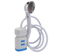 Vvikizy Doccia da Campeggio Portatile, Kit per la Doccia da Campeggio Ricaricabile da 8000 mAh, Pompa per Doccia Elettrica con 3 modalità a Spruzzo, per Campeggio, Viaggi per Campers,