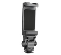 Vvikizy Durevole Supporto per Treppiede per Telefono con Morsetto per Smartphone con Fori per Viti da 1/4 di Pollice per Riprese Video professionali. Design Leggero in Lega di Alluminio