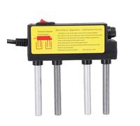 Vvikizy Elettrolizzatore d'Acqua, Tester Rapido della qualità dell'Acqua con Funzionamento Semplice per L'analisi dell'Acqua Potabile Domestica, Strumento di Misurazione del Filtr (Spina Europea)