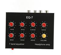 Vvikizy Equalizzatore a 7 Bande con Interfaccia da 3 heayzoki car audio equalizer 5 Mm, Equalizzatore Digitale a Doppio Canale, Materiale in Lega di Alluminio Fordon