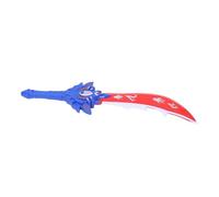 Vvikizy Giocattolo con Spada Illuminata per Bambini Giocattolo Sonoro Interattivo a LED Durevole per Prestazioni All'asilo e Interazione Genitore-Figlio 57 Cm
