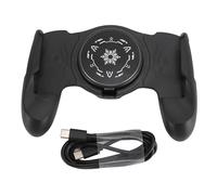 Vvikizy Impugnatura da Gioco per Telefono, Supporto Regolabile per Maniglia del Controller Mobile con Ventola di Raffreddamento Ed Effetto Luce Colorata, per IOS