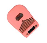 Vvikizy Kalimba Elettronico Intelligente, Pianoforte a Pollice a 17 Tasti con Batteria Ricaricabile e Note Incise, Strumento Musicale Portatile per Bambini Adulti Principianti (Rosa)