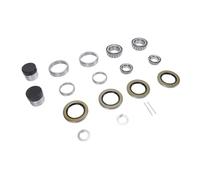 Vvikizy Kit di Ricostruzione Cuscinetti per Rimorchio Ad Alta Resistenza Supporto Superiore per Un'esperienza di Traino 2 Set in Acciaio Cromato Adatti per Mandrini Dell'asse da 1-1/4" e -3/4" 5200