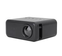 Vvikizy Mini Proiettore, Home Theater Portatile Supportato 1080P con | Materiale ABS Resistente, Altoparlante Integrato da 2 W, Supporta /Miracast/DLNA, Durata della Lampada di 20.000 Ore,