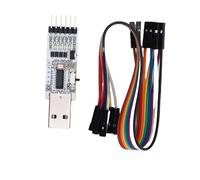 Vvikizy Modulo Convertitore Seriale da USB a TTL, Adattatore a Doppia Tensione da 3,3 V 5 V con Pin di Controllo del Flusso Hardware e Protezione da Sovracorrente, per la Comunicazione