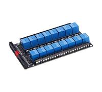 Vvikizy Modulo di Controllo relè a 16 di Alta qualità con Design a Tolleranza di Errore per Sistemi Elettrici (DC5V)