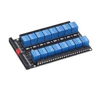 Vvikizy Modulo di Controllo relè a 16 di Alta qualità con Design a Tolleranza di Errore per Sistemi Elettrici (CC 12 V)