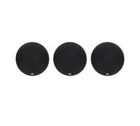 Vvikizy Palline da Squash Professionali da 3 Pezzi, Gomma Elastica per Allenamento e Competizione, Adatte Ai Principianti, Diametro 4 Cm (Punto giallo)