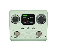 Vvikizy Pedale Effetti per Chitarra Looper Drum Machine a Doppio Controllo con Registrazione Stereo di 5 Ore per Appassionati di Musica Materiale ABS (Spina europea)