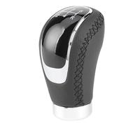 Vvikizy Pomello Universale Durevole per Auto, Leva Testa Stick per Auto, Guida Confortevole, Adatto per la Maggior Parte delle MT/AT, Materiale ABS + Pelle, Nero/rosso, Parola Chiave Principale da 5