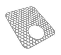 Vvikizy Protezione in Silicone per Tappetino per Lavello con Foro di | Griglia per lavello da antiscivolo, tappetino resistente al calore, protezione per lavello in silicone facile da pulire