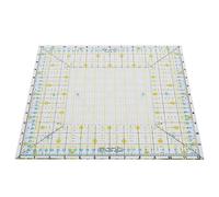 Vvikizy Righello per Quilting in Acrilico, Strumento Trasparente da 32 X 32 Cm per Lavori di Patch e Misurazione di 2 unità