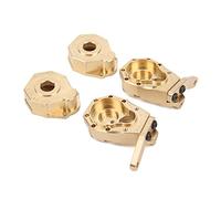 Vvikizy Robusta Tazza Sterzo RC in Ottone con Copertura Ingranaggi per /-4/-6, Elevato Fattore di Sicurezza, Peso 225 G, per Auto RC Generiche