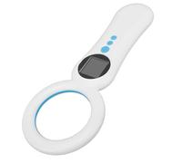 Vvikizy Scanner per Microchip per Animali Domestici, Lettore di Chip per Animali Ricaricabile da 500 Record con Caricamento di Archiviazione Dati su PC, per Chip FDX B Ed EMID 134,2 KHz
