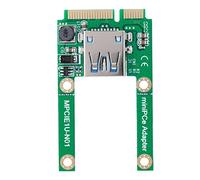 Vvikizy Scheda di Conversione da MSATA a USB, Adattatore Convertitore di Espansione Mini PCI E USB 2.0 per Laptop, con sistemico Operativo Trasparente, Nessun Driver Necessario