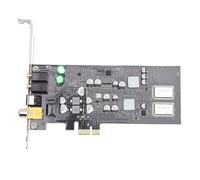 Vvikizy Scheda PCIE, HiFi Professionale con Doppio DAC e Driver per Cuffie, Supporta Frequenze di Campionamento Multiple 44,1kHz 48kHz 96kHz, Compatibile con OS X S