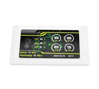 Vvikizy Schermo Secondario da 5 Pollici, Pannello Sensore del Computer con Interfaccia Intuitiva e Temi Personalizzati per CPU GPU Memoria Frequenza Fotogrammi Monitoraggio Dati Disco (Bianca)