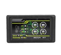 Vvikizy Schermo Secondario da 5 Pollici, Pannello Sensore del Computer con Interfaccia Intuitiva e Temi Personalizzati per CPU GPU Memoria Frequenza Fotogrammi Monitoraggio Dati Disco (Nera)