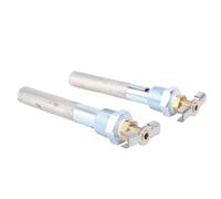 Vvikizy Set di Aste Anodi per Scaldabagno in Alluminio e Magnesio Che Migliorano la qualità Dell'idratazione per Scaldabagno Atwood RV, Kit di Manutenzione Facile NPT da 4,5 X 1/2 Pollici