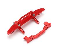 Vvikizy Set di Montaggio per Paraurti Anteriore in Lega di Alluminio di Alta qualità Facile da Installare per Auto AXIAL SCX24 90081 1/24 RC (#2)
