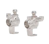 Vvikizy Set di Tazze dello Sterzo RC in Metallo Ad Alta Durezza Gruppo Tazza dello Sterzo Flessibile per Auto RC 16103, Miglioramento del Controllo