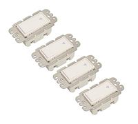 Vvikizy Smart Switch da Parete con Controllo Vocale, Interruttore a Bilanciere per Telecomando APP per Home, Adatto per la Domotica, Bianco, 4 Gang