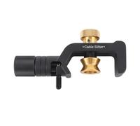 Vvikizy Spelafili per Cavi Armati, Taglierina per Cavi in fibra Ottica Verticale e Orizzontale con Rulli Sostituibili e Precisi, per Gamma di Spelatura da 8 a 28,6 Mm