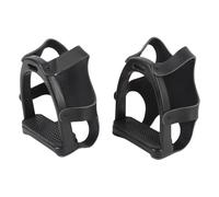 Vvikizy Staffe da 2 Pezzi, Materiale Non Slittamento a Cavallo Staffe per Staffe Equestri con Copertura della Rete di Sicurezza, Design Rinforzato, Cuscinetto in Gomma, Esperienza