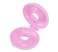 Vvikizy Stampo a Ciambella, Non Stick in Plastica di Plastica Pop Pop a Forma Taglierina per la Cottura, con Design del Coperchio a Flip per Feste Domestiche Dessert Nuziali, Muffa Pop