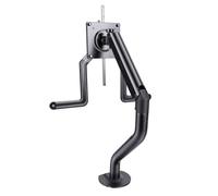 Vvikizy Supporto da Tavolo per Braccio Display, Supporto per Monitor in | Compatibile con Display Curvi, Robusto Telaio in Acciaio, Installazione Senza Attrezzi per Uso in Ufficio