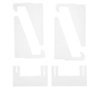 Vvikizy Supporto per Cornice per Foto in Acrilico, Supporto per Esposizione Riutilizzabile per Libri, Foto, Cartoline con Design Geometrico, Adatto per la Biblioteca Scolastica della