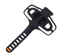 Vvikizy Supporto per Telefono da Bici in Silicone Design Flessibile e Sicuro per Biciclette, Veicoli Elettrici e Scooter, Materiale Ad Alta elasticità, 1 unità (Nera)