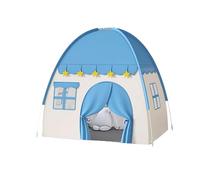 Vvikizy Tenda da Gioco per Bambini Pop-up Casa da Gioco Leggera per Divertimento All'aperto Al Coperto Viaggi in Famiglia Tessuto in Poliestere Resistente Cm (Blu)