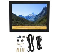Vvikizy Touchscreen Capacitivo LCD IPS da 8 Pollici, Risoluzione, Tocco a 10 Punti, Angolo di Visione di 178 Gradi, con Durezza del Vetro Temperato, per Interfaccia Multimediale HD