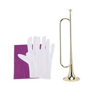 Vvikizy Tromba in Sib, Tromba per Studenti in Ottone con Campana Grande, Suono Brillante, Bocchino Confortevole, per Esercitazioni di Banda Scolastica, Principianti, Orchestre