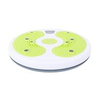Vvikizy Twist Board con Contatore Digitale, Strumento di Esercizi Portatile per Bruciare Calorie in Modo Efficiente e Massaggiare i Piedi Nella Palestra di Casa, Materiale PP Durevole (Verde)