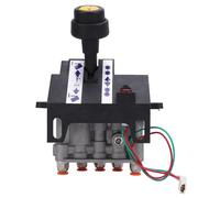 Vvikizy Valvola di Controllo a Risposta Rapida con Interruttore PTO per Autocarro con Cassone Ribaltabile a 5 Fori per Camion da Miniera, Funzionamento Facile