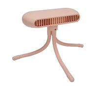 Vvikizy Ventilatore per Passeggino, Mini Ventilatore Portatile USB Ricaricabile a Batteria con Treppiede Flessibile Regolabile a 4 velocità, per Seggiolino Auto per Passeggino da Ufficio (Rosa)