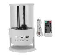 Vvikizy Ventola con Ologramma LED, Ventola con Display Olografico 3D con Controllo APP WiFi BT, Scheda di Memoria Integrata da 8 GB, per la pubblicità Nei Negozi Supermercati Uffici