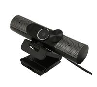 Vvikizy Webcam USB, Messa a Fuoco Automatica 2K con Microfono con Riduzione del Rumore e Altoparlante HiFi, Fotocamera PC Plug and Play per Chat Video, Conferenze Didattiche Online,