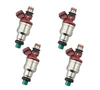 VVKFTP Auto Adattatore Common Rail Flusso del Motore Abbinato Carburante Benzina Ugello di Iniezione 4PCS per T&oyota per 4Runner per Hilux 1989-1999 2325035040 Ugelli per iniettori di Carburante