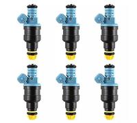 VVKFTPer B&MW Serie 3 E30 318i 325i E36 316i 318i 6Pcs Auto Ugello Ad Alta Impedenza Adattatore Carburante Motore Iniettore Common Rail 0280150715 1734776 Ugelli per iniettori di Carburante